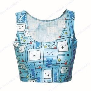 BMO ADVENTURE TIME crop top